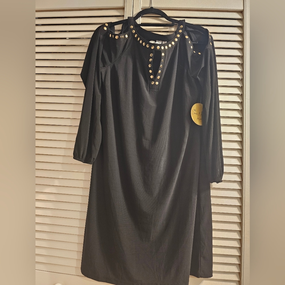 COLD SHOULDER DRESS